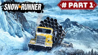 Snow Runner Walkthrough Gameplay  Part 1  No Commentary