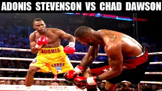 ADONIS STEVENSON VS CHAD DAWSON HIGHLIGHTS (GREAT KNOCKOUT)