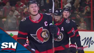 Thomas Chabot Displays Silky Hands Before Feeding Brady Tkachuk To Open Scoring For Senators