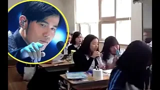 周傑倫在韓國這麼火？國中生課堂集體大合唱，網友：全是迷妹！