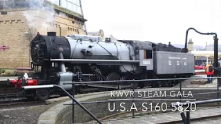 U.S.A 5820 "Big Jim" S160 at KWVR Steam Gala 11/3/18