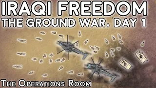 Operation Iraqi Freedom - The Ground War, Day 1 - Animated