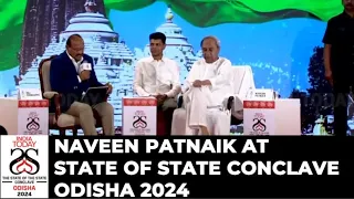 Odisha CM Naveen Patnaik's Mega Address At The State Of State Conclave Odisha 2024 | India Today