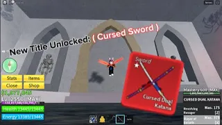 Blox Fruits | Getting the best SWORD in the game | Damage Showcase