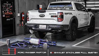 FORD RAPTOR 2023 with EH Titanium exhaust system