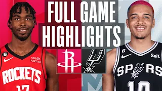 Game Recap: Rockets 122, Spurs 110