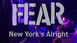 FEAR “New York’s Alright If You Like Saxaphones” Live in San Francisco 7-28-18