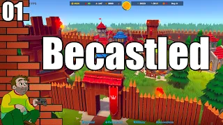 Becastled - EPIC Castle Siege Defense, Building And Management Game - Let's Play Gameplay