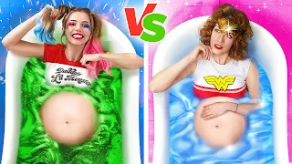 Pregnant Superheroes  / 11 Funny Pregnancy Situations!