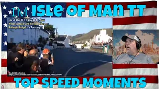 🇮🇲 Isle of Man TT TOP SPEED MOMENTS - REACTION - this is absolutely INSANE