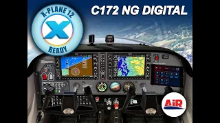 Airfoillabs C172 NG DIGITAL for X-Plane 12