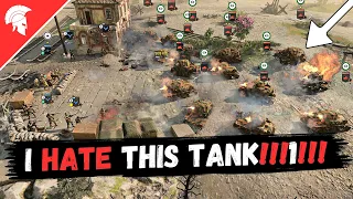 Company of Heroes 3 - I HATE THIS TANK !!!1!!! - British Forces Gameplay - 2vs2 Multiplayer