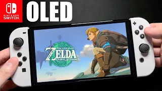 The Legend of Zelda: Tears of the Kingdom Nintendo Switch OLED Gameplay