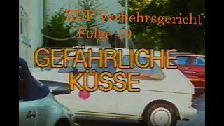 Verkehrsgericht (19) Gefährliche Küsse - ZDF 1988 - Mit Eurenm Support geht es mit Vollgas weiter!