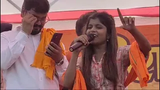 Shivani Singh and Pawan Singh karakat election #viral #bhojpuri #trending #song #viral video
