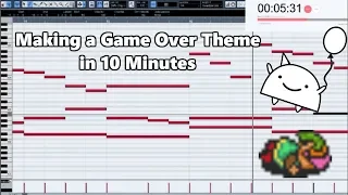 Attempting to Make a Game Over Theme in 10 Minutes || Shady Cicada