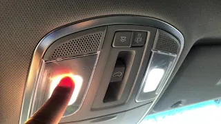 Hyundai Tucson - How to turn on/off interior lights