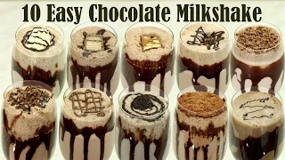 10 Easy Chocolate Milkshake Recipe – How to Make Chocolate Summer Drinks