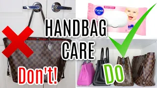 Designer Handbag Care TIPS *Do’s and Don’t’s*