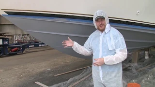 How to Paint the Bottom of Your Fiberglass Boat - DIY