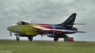 Hawker Hunter jet fighter, "Miss Demeanour".