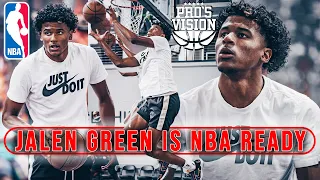 Top 2021 NBA draft prospect Jalen Green is UNSTOPPABLE | FULL WORKOUT with Pro’s Vision