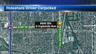 Chicago rideshare driver carjacked by passenger: CPD