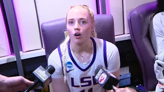 No. 3 LSU escapes No. 14 Rice in the NCAA tournament, 70-60