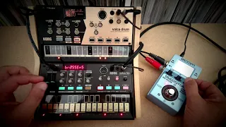 Time : Dub Techno w/ Volca Drum | FM | Zoom MS 70 CDR