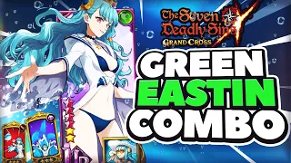 GREEN EASTIN & KYO COMBO IN PVP! BROKEN SKILL | Seven Deadly Sins: Grand Cross