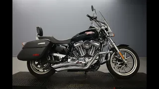 Used 2014 Harley-Davidson Sportster Superlow 1200T XL1200T In Black With Stage 1 Upgrades For Sale