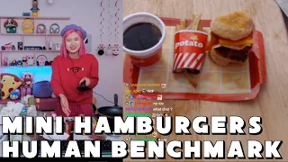 [Dec 7th, '20] Cooking mini hamburgers + Human Benchmark - PC stream