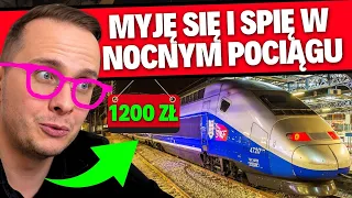 PIERWSZA KLASA W NOCNYM POCIĄGU Z  PRYSZNICEM I ŁÓŻKIEM - JAK WYGLĄDA NAJDROŻSZY PRZEDZIAŁ?!