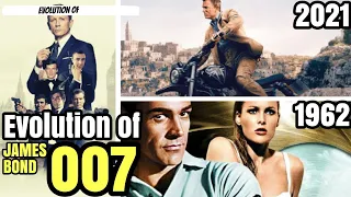 Evolution of 007 | James Bond 1962-2021