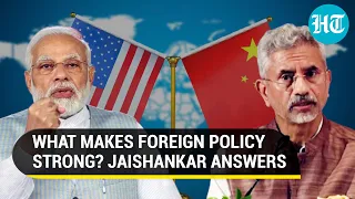 Jaishankar lauds PM Modi's 'No Compromise’ formula in India’s foreign policy | Watch