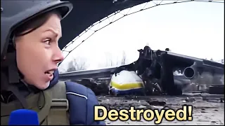 SHE WAS THERE! Latest Antonov 225 Destroyed Video!