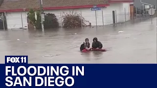 Storm causes major flooding in San Diego