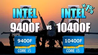 9400F vs 10400F - 2060S 💥 CSGO 💥 Fortnite 💥 PUBG 💥 GTAV 💥 Overwatch.