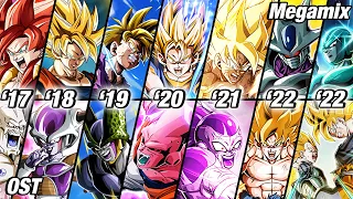 ALL DOKKAN FEST AND CARNIVAL LR WWC OST MEGAMIX 2022 UPDATE | Dragon Ball Z Dokkan Battle