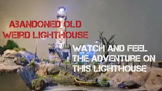abandoned weird lighthouse diorama with brief history,@artandtech3947