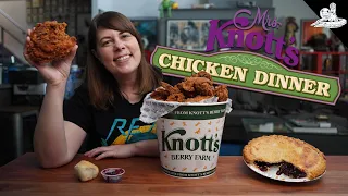 Trying Knott's Berry Farm’s Famous Fried Chicken [First Time!]