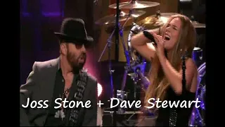 Joss Stone + Dave Stewart  - Karma 7-11-11 Tonight Show