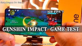 Realme GT 2 Master Explorer Edition Genshin Impact Game Test