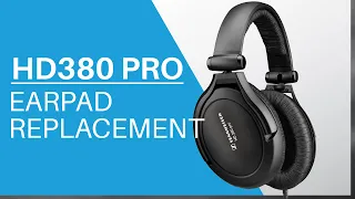 How to replace Earpads on Sennheiser HD380 Pro Headphones