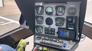 Enstrom 280FX Start Up and Take Off