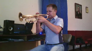 "Greensleeves". Trumpet cover.