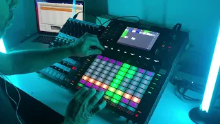 AKAI FORCE live set Techno Improvised 100%