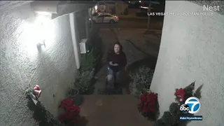 Doorbell camera captures woman being chased, assaulted by man in Las Vegas | ABC7