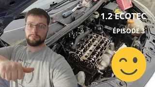 Changer un joint de culasse HS sur Opel Corsa 1.2 ECOTEC essence🚘⚙🛠🔧 partie 3