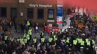 Millwall-Birmingham 21/10/2017 London bridge